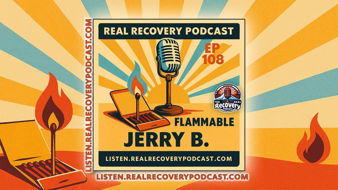 Jerry B., a Portland-area member of Alcoholics Anonymous with over 13 years of sobriety, joins hosts Julie and Peter on Episode 108 of the Real Recovery Podcast to explore what it means to be sober without actually being in recovery.