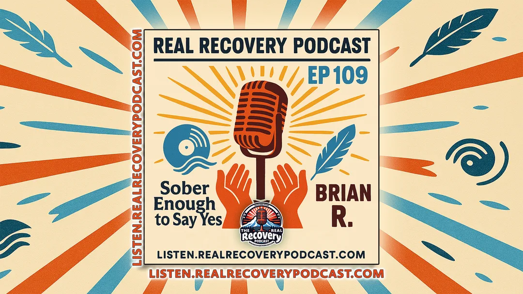 Brian R., a Klamath tribal member and community radio DJ, joins hosts Julie and Peter on Episode 109 of the Real Recovery Podcast to share his journey from court-ordered AA and COVID isolation to sobriety, purpose, and hosting a weekly radio show dedicated to Native American artists.