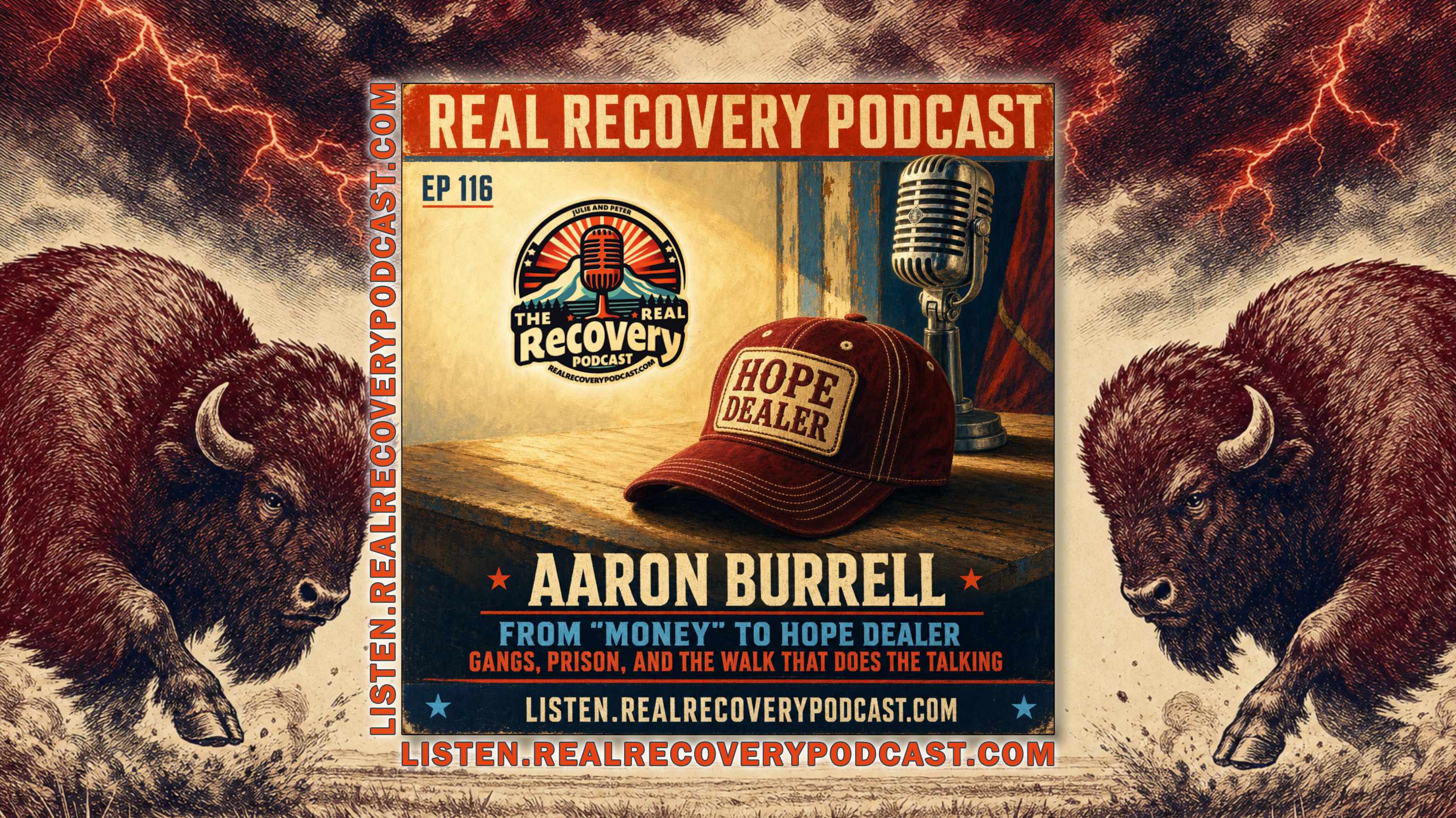 RRP 116 — Aaron Burrell / From "Money" to Hope Dealer: Gangs, Prison, and the Walk That Does the Talking