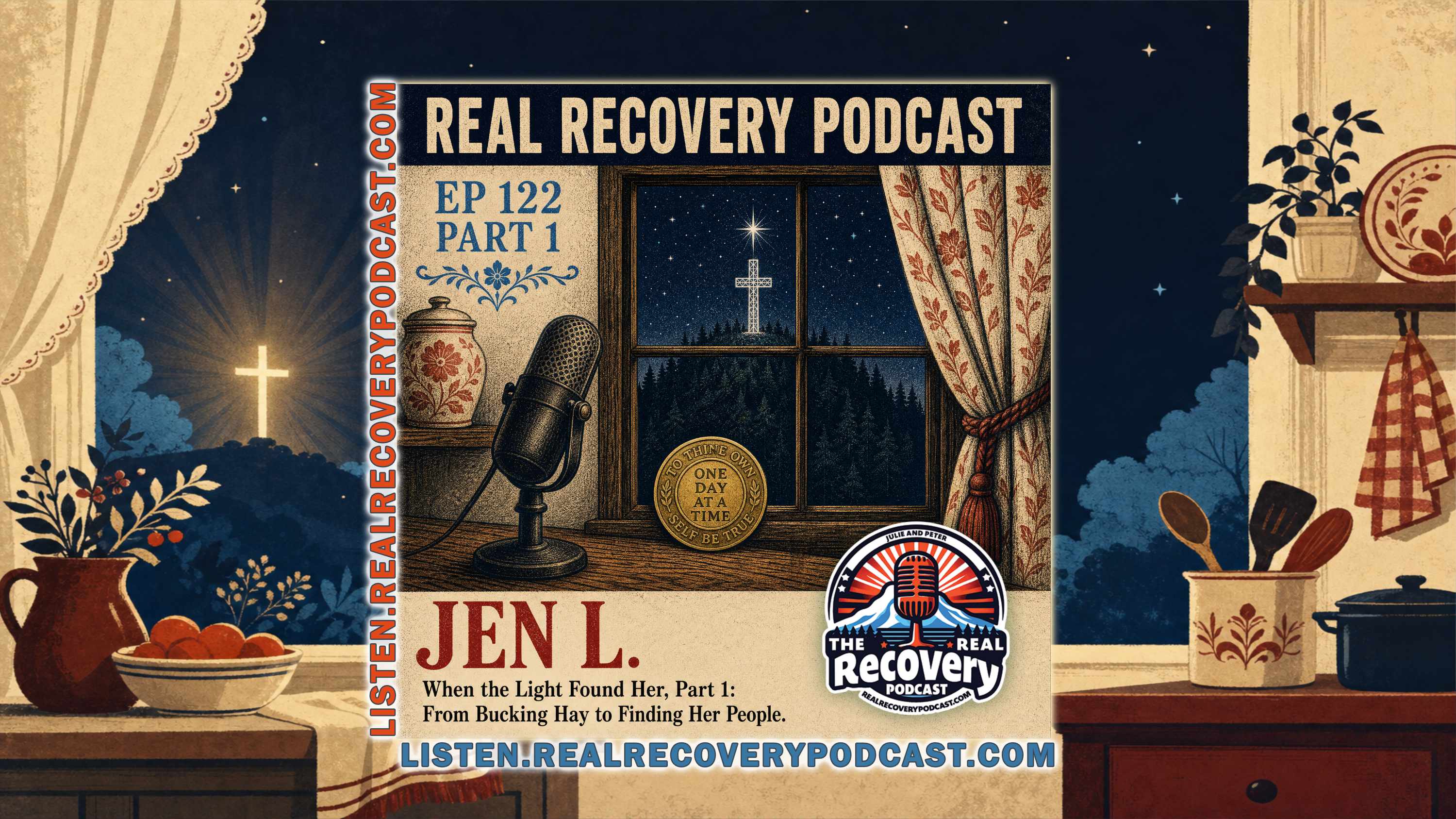 RRP 122 — Jen L / When the Light Found Her, Part 1: From Bucking Hay to Finding Her People